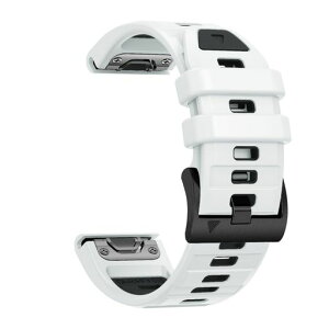 [YUXUAN]QuickFit22mm�V���R�����o�F�X�g���b�v(�h�����t��)�Ή�GarminFenix847mm/FenixepixPro47mm�AFenix7/6/5�AProSolar�AApproachS70�AFenix