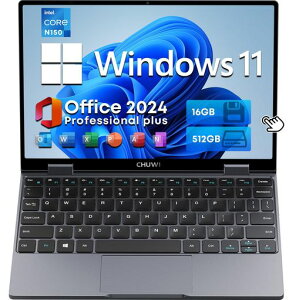 CHUWI2in1�m�[�g�p�\�R��Office2024����MiniBookXwindows11CeleronN15010.51�C���`16GRAM+512GROM(1TBSSD�g��)+�^�b�`�p�l��1920*120016:10