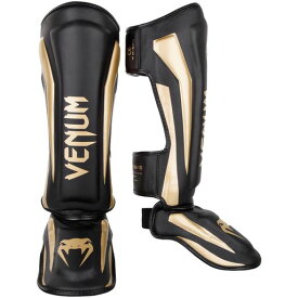Venum Elite スタンドアップ シンガード - ブラック/ゴールド - L