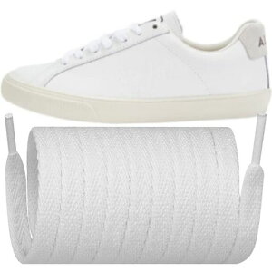 [Endoto]�t���b�g�V���[���[�XforVEJAfor���F�W���C�R�C�Ђ��X�j�[�J�[���Ђ�ShoeLacesShoelaces(�F:�z���C�g�T�C�Y:111.76CM)