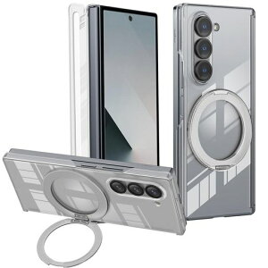 ONETHEFUL For Galaxy Z Fold7 �P�[�X MagSafe�Ή�galaxy zfold 7 �P�[�X 360°��]�X�^���h Galaxy Fold7�J�o�[ ����PC�܂肽���� Galaxy Z�t�H�[���h7 �ی�P�[�X ���C�q���W�ی�
