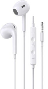 �C���z���L���C���z��3.5mm�W���b�N���ʒ����N���A�ʘb�L���w�b�h�Z�b�g�}�C�N�����ʘb�Ή����K�ȑ������l�ԍH�w���ݖh�~���^�E�y�ʒʋ�/�d��/�����j���O�x���Ȃ�pc/Android/iPhone6/5s�Ή�(white