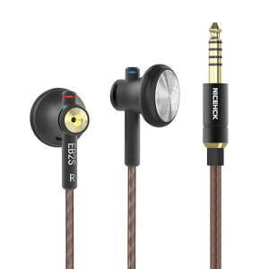 NICEHCK EB2S 15.4mm�_�C�i�~�b�N�h���C�o �C���i�[�C���[�^�C���z�� ���{LPC�U���� 1DD �V���v���ŃN���V�b�N�ȃf�U�C�� �A���~�j�E������➑� 3.5mm�o�����X�v���O �����x���P�[�u���t�� ��ʁc