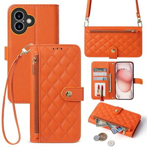 Jajaful �K�p iPhone 17 �P�[�X �蒠�^ �����ӂ���17�P�[�X �V�����_�[ 2way �� Phone17 �X�}�z�P�[�X �L���e�B���O �A�C�t�H��17 �X�}�z�P�[�X �e�`���E�K�^ �A�C�z��17�J�o�[ ���K���� �J�[�h���[ �c