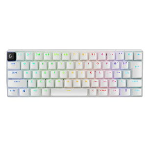 LogicoolGPROX60LIGHTSPEED���C�����X�~�j�Q�[�~���O�L�[�{�[�hG-PKB-60-001TCWH�^�N�^�C���I�v�e�B�J��GX�X�C�b�`Bluetooth���{��z��LIGHTSYNCRGB65���Ԓ�����