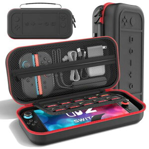 Switch2�P�[�X���[�o�b�O�X�C�b�`�����^�уP�[�XSW2�{��/Joy-Con/�d���A�_�v�^/10���Q�[���J�[�h/�P�[�u��/�C���z���Ȃǎ��[�\��e�ʖh���h�o�h���ϏՌ��S�ʕی�Switch�L�����[�P�[�XCarrying