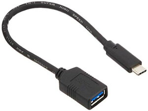 �o�b�t�@���[BUFFALOUSB3.1Gen1�ϊ��P�[�u��(A���XtoC)0.15m�u���b�NBSUAMC311015BK