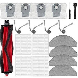 Roborock(���{���b�N)�����p���ՕiQ7B+/Q7B/Q7T/Q7T+���{�b�g�|���@�Ή������p���Օi�Z�b�g�݊��i���{�b�g�|���@�����p�T�C�h�u���Vx4���b�v�N���Xx4�t�B���^�[x4���[���[�u���Vx1