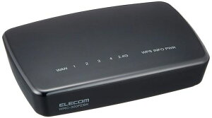 �G���R��WiFi����LAN���p��11n/g/b300MbpsAC�A�_�v�^�ڑ����f��WRC-300FEBK-R