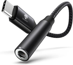 StouchiUSB-Cto3.5mm�C���z���ϊ��A�_�v�^DAC���ځE�ʘb/�����R������Ή�Type-C�C���z���W���b�N�ϊ��P�[�u���O�d�i�C�����҂�&���ϋv�A���~������iPhone