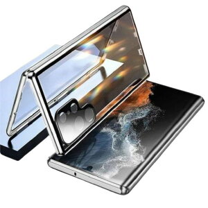 �Z�N�V����Moogukadan ���b�N�t�� Galaxy S25 Ultra �K���X�P�[�X �}�O�l�b�g�� �N���A �����J�o�[ �A���~�o���p�[ 360° �S�ʕی� �����Y�ی�J�o�[,��