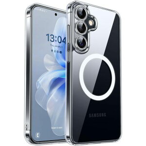CANSHNSamsungGalaxyS25�p�P�[�XMagsafe�Ή��J�������ӕی�(2025)���C�����X�[�d�M�����N�V�[S25�p�P�[�X�ϏՌ����΂݂Ȃ��G�A�K�[�h�R�[�i�[���h�~�h�w�䃊���O�}�O�l�b�g���ړ���