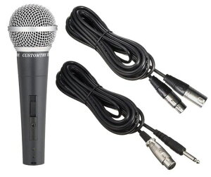 CUSTOMTRY �_�C�i�~�b�N�}�C�N & KC �}�C�N�P�[�u��(XLR-XLR 5m)�Z�b�g CM-2000 �u���b�N + TDXLR-05