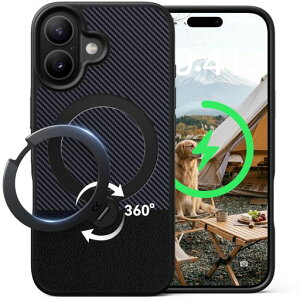 �y�@�\����Z��&�����̖��h�zCASEKOO iPhone 17 �p �P�[�X 360°��]�X�^���h���� MagSafe�Ή� 360°�S���ʕČRMIL�K�i �ϏՌ� �c�����Ή� ���ϋv �w��h�~ ����~�� ���C�����X�}���[�d�Ή���phone17 �c