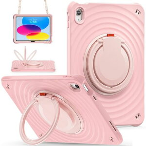 SENLAN iPad 11 (A16) ��11����/iPad 10��10����10.9�C���`�p�̃P�[�X ���|�� 360�x��]�X�^���h �c�u�� ���u�� �V�����_�[�X�g���b�v�t�� �V���R���J�o�[ �����O�X�^���h �ϏՌ� ��� �ČR MIL�K�i,�c