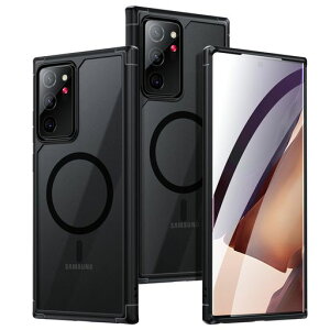 GuizzcgSamsungGalaxyNote20�P�[�X[Mag-Safe�Ή�]�������}�b�g�ϏՌ��}�b�g���P�[�X��ʕی샌���Y�ی슊��~�ߎw��h�~�S�ʕی�}�b�g�u���b�N