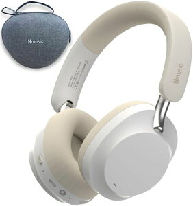 Hmusic�w�b�h�z��Bluetooth5.3�y���{�ꉹ���K�C�h���ځz�ő�80���ԍĐ��L��/�������p���C�����X�w�b�h�Z�b�g�n�C���]�Ή�(AUX�ڑ���)4�}�C�NANC�m�C�Y�L�����Z�����O&ENC�ʘb�C���z��40ms