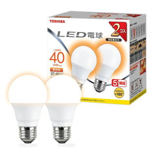 TOSHIBA(����)LED�d��E26A�`40W�����L�z���d���F2P�����Ή�LDA4L-G/K40V1RP