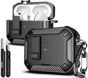 R-funAirPodsPro3�p�P�[�X(�N���[�j���O�L�b�g�t��)�A�J�[�{���t�@�C�o�[���~���^���[�����h�~�I�[�g�|�b�v�A�b�v�J�o�[�A�J���r�i�t�b�N�t���}�O�l�b�g�x�[�X�AAirPodsPro3�Ή��A�u���b�N