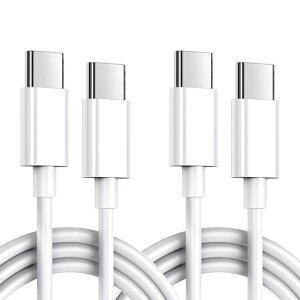Ryo�y�X������ USB C �P�[�u�� 1m 2�{�Z�b�g �^�C�vc PD�Ή� 60W���}���[�d �f���h�~ �����f�[�^�]�� Type-C to Type-C�P�[�u�� for iPhone16/15Pro/Plus/ProMax MacBook iPad