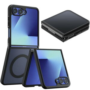 Galaxy Z Flip7 �P�[�X Magsafe�Ή� ���C�����X�[�d �}�b�g ������ �ČRMIL�K�i �ϏՌ� �}�O�l�b�g���� �X�g���b�v�z�[���t�� �w��h�~ �����Y�ی� �M�����N�V�[ Z �t���b�v7 �X�}�z�P�[�X �J�o�[�c