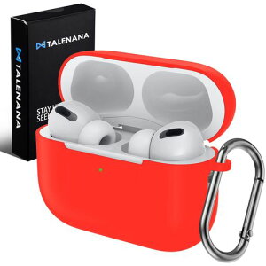 TALENANAforAirpodsPro/AirPodsPro2�ی�J�o�[�G�A�|�b�c�v��2�J�o�[�V���R���P�[�X�S�ʕی엎���h�~�L�Y�h�~�ϏՌ������[�d�\�h���h�o�J���r�i�t��(���b�h)