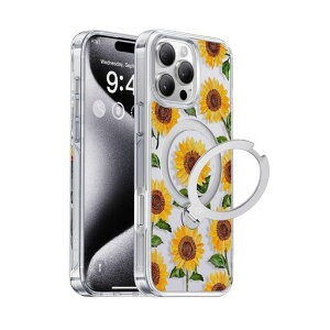 �y�ŐV�g�����h�E360°��]�X�^���h�zCASEKOOiPhone16Pro�p�P�[�X�N���A�Ђ܂��ԕ��ČRMIL�K�i�t�B�b�g��MagSafe�Ή��ő�25W�}���[�d�Ή����c�����p�x���ݒ������͑ϏՌ����ϋv�����b�v�z�[���c