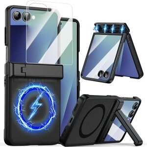 NINKI�K��galaxy z flip7 �P�[�X [SC-55F|SCG35] �yMagSafe�Ή��z �L�b�N�X�^���h�@�\ ������ �N���A�}�b�g �}�O�l�b�g���� �q���W�ی� PC�t���[�� �j�����p �l�C �w��h�~ �܂��ݎ� ���C�����X�[�d