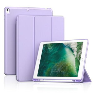 ProCaseiPadAir32019/iPadPro10.5�C���`2017��p�P�[�X�y���z���_�[�t���I�[�g�X���[�v/�E�F�C�N�@�\�ϏՌ��O�܂�X�^���h-�p�[�v��