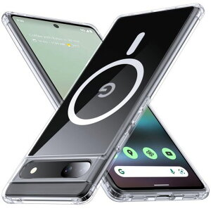 FNDMIL �yMagSafe �Ή��zGoogle Pixel 6a �p �P�[�X ���C�����X�[�d�Ή� [�ČRMIL�K�i�ϏՌ�] [���΂ݖh�~] [�����n�[�h] [�����X�����t�B�b�g] �\�t�g�V���R���t���[�� ���^ �}�O�Z�[�t�Ή� �O�[�O�c