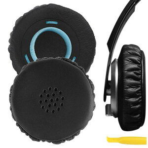 Geekria �C���[�p�b�h�݊��� �p�b�h �\�j�[ SONY MDR-XB300 �w�b�h�z���ɑΉ� �p�b�h �C���[/�C���[�J�b�v (�v���e�C�����U�[/�u���b�N)