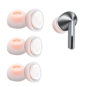 umvowuxa�����p�C���[�`�b�vforSamsungGalaxyBuds3Pro��p�����p�V���R���C���[�s�[�X3�y�A6�Z�b�g(S/M/L�T�C�Y�e1�g)���􂢉\���K�t�B�b�g�m�C�Y�L�����Z�����O�Ή�(�I�����W�N���A)