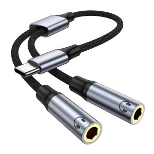 KAYQINHOUSBCto�f���A��3.5mm�I�[�f�B�I�X�v���b�^�[�A�w�b�h�t�H���A�_�v�^�[USBC����f���A��3.5mm�I�[�f�B�I�X�v���b�^�[iPhone17/16/15ProMax/Pro/Plus�ASamsungGalaxy