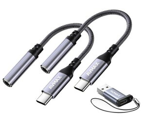 AVMAXUSBC-3.5mm�I�[�f�B�I�w�b�h�z���A�_�v�^�[HiFiTypectoAux���X�P�[�u��Phone1615PlusProMaxPadS24S23S22S21S20UltraPixel