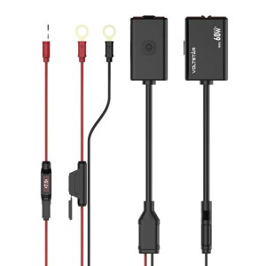 �y�v�V�^�E60W�}���[�d�z VOLTSTAR �o�C�N�pUSB�d�� IPX6�h�� ������➑� Type-C 30W+USB-A 30W 2�|�[�g PD/QC3.0/PPS�Ή� DC12V�`24V�Ή� �n���h���o�[��t �X�}�z/iPhone/GPS�Ή�