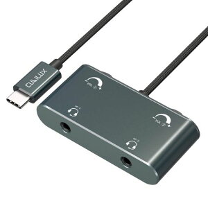 CubiluxUSBType-C2�C��1�w�b�h�Z�b�g�A�_�v�^�[���ʒ����t���f���A��TRRS�}�C�N�[�q���ڃw�b�h�z�����z��X�}�z�^�u���b�gPC�ȂǂɑΉ�