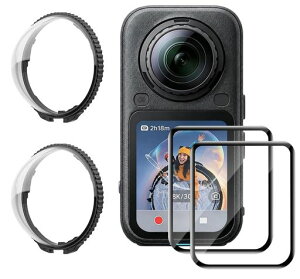 SHIKELANG �����Y�ی� Insta360 X6 �p�� �����Y�J�o�[