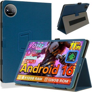 HEFENGKU Teclast �^�u���b�g�P�[�X Android16 11�C���` For Teclast P50T/P50/POPUX U11 �P�[�X�J�o�[ ����PU ���U�[ �^�u���b�g�J�o�[ �ی�P�[�X �p�x���� ���C�z�� �y�����[�\ �y�ʔ��^