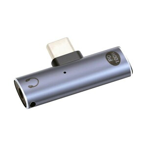 NFHK2in1USBC-�I�[�f�B�I����я[�d�A�_�v�^�[�AUSBC-3.5mm�w�b�h�t�H���W���b�N�����PD100W�����[�d�T�|�[�g�[�d�Ɠ����~�X