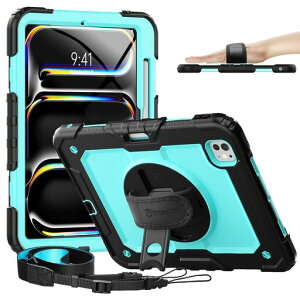 TimecityiPadPro11�C���`(M5/M4)��5�����p�P�[�X�ϏՌ��n���h�O���b�v/�V�����_�[�X�g���b�v�t�����u��/�c�u��360�x��]�X�^���h�y�����[�H�������ʃt�B�����h�o���h�~���S�ʕی�J�o�[