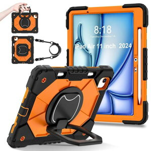 Moogukadan 360�x��] iPad Air 11�C���`2026�NM4 �p�P�[�X M3 2025/M2 2024 �y�� ���[ �V���R�� �h�o�J�o�[ ��� ���|�� �L�b�Y �q���J�o�[ �����O�n���h�� �c�u�� ���u�� �X�^���h �ϏՌ�