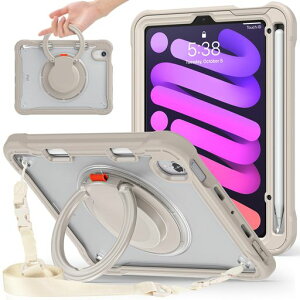 PboyiqiSForiPadMini72024�P�[�XiPadMini6�P�[�X20218.3�C���`�������P�[�X360°��]�X�n���h�z���_�[�X�X�^���h�@�\�ϏՌ���䒲�߉\���|���[�t�������h�~