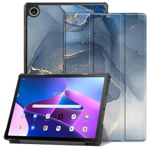 Duanr Lenovo Tab B10 (3rd Gen) 10.1�C���` ��p�P�[�X �J�o�[ �X�^���h�@�\ �O�܂� �܂��� �Ռ��z�� �ϏՌ� �^�u���b�g�P�[�X (D)