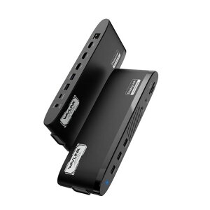 WAVLINK ���j�o�[�T�� �f���A�� 2K/4K �f�B�X�v���C�����N �h�b�L���O�X�e�[�V�����AUSB-C ���b�v�g�b�v�h�b�N�AMac M1/M2/M3/M4 ����� Windows �Ή��A100W �[�d�AHDMI 3�|�[�g�AUSB�|�[�g