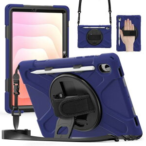 �yNINKI�zGalaxyTabS11�P�[�X���X�g�o���h�y���z���_�[�t���L�b�N�X�^���h�X�g���b�v�t���X�N���[���t�C����TPU+PU�V���R���^�u���b�g�P�[�X�S�ʕی�ϏՌ�����h�~�C�菝�h�~TabS11�p�ی�J�c