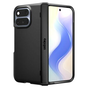 Spigen �yMagsafe�Ή��E�q���W�ی�z for Pixel 11 Pro Fold �P�[�X �X�����A�[�}�[�E�v���E�}�O�t�B�b�g(�u���b�N)