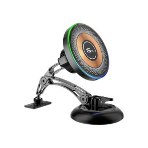 �ԍڃX�}�z�z���_�[4���A�[��MagSafe�Ή�15W�}���[�d�����C�z�����ω׏d10kg�����̓Q���z�՗����Ȃ��U�����Ȃ�360°��]iPhone/Android4-7�C���`���@��Ή��Ў�ȒP�ԃi�r�^�]�K���i(�u���b�N)