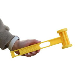 キャンプ ハンマー ペグハンマー 多機能 軽量 ペグ 機能 付き アウトドア 工具 イエロー コンパクト 25cm テント 設営 撤収 一本 で 完了 打設 簡単 ソロキャンプ 登山 ペグハンマー 軽量 ハ…