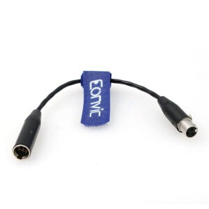 Eonvic TA3F Mini XLR 4�s�� TA4M - Mini 3�s�� XLR TA3F ���X�}�C�N�A�_�v�^�[�P�[�u�� AKG Bodypack PT40, PT60, PT80, Shure wl 93, 18x, 5X, wh20�p