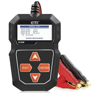 RJTEK�o�b�e���[�e�X�^�[12V���@�\�o�b�e���[�`�F�b�J�[�o�b�e���[�f�f�@(CCA�l��R�l���דd��)�����ԗp���{��戵���t��